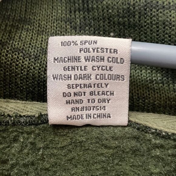 Jonathan Martin For Her 2X Green Black Cowl Tie Neck Front Pockets Polyester - Picture 7 of 9